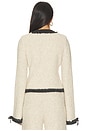 view 4 of 4 The Boucle Lounge Jacket in Heather Grey & Antique Cream