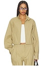 view 2 of 6 BLOUSON THE WORKWEAR in Tan & Black Plaid
