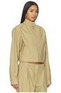 view 4 of 6 BLOUSON THE WORKWEAR in Tan & Black Plaid