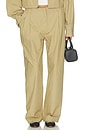 view 1 of 7 PANTALON THE WORKWEAR in Tan & Black Plaid