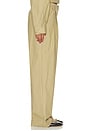view 5 of 7 PANTALON THE WORKWEAR in Tan & Black Plaid