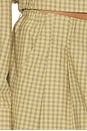 view 8 of 7 PANTALON THE WORKWEAR in Tan & Black Plaid