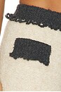 view 8 of 7 PANTALON RELAX THE BOUCLÉ in Heather Grey & Antique Cream