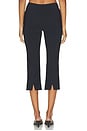 view 5 of 6 Basic Capri Knit Pant in Black
