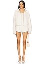 view 5 of 6 Halle Shorts in Cream
