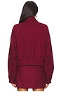 view 4 of 6 Natasha Jacket in Burgundy