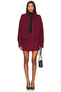 view 5 of 6 Natasha Jacket in Burgundy