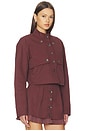 view 2 of 4 x REVOLVE Ayla Jacket in Burgundy