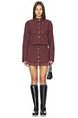 view 4 of 4 x REVOLVE Ayla Jacket in Burgundy