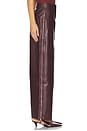 view 3 of 6 Norma Pant in Burgundy