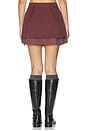 view 4 of 6 x REVOLVE Stacey Skirt in Burgundy