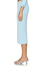 view 3 of 6 Lux Skirt in Light Blue