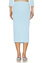 view 4 of 6 Lux Skirt in Light Blue