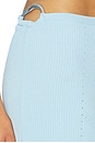 view 6 of 6 Lux Skirt in Light Blue