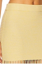view 6 of 6 Libby Skirt in Yellow