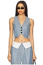 view 1 of 5 Debbie Vest in Grey