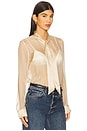 view 2 of 4 Crystal Top in Tan