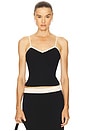view 1 of 4 Steph Top in Cream in Black