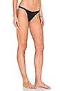 view 5 of 6 MAILLOT DE BAIN DEUX PIÈCES CROISÉ DEVANT CROSS FRONT in Black