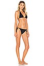 view 2 of 3 Side Tie Bikini Set in Black