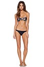 view 1 of 6 Red  Bandeau Bikini Set in Multi
