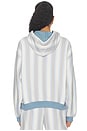 view 4 of 6 CAPUCHA CON CREMALLERA FEMME in Blue Stripe