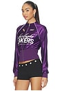 view 4 of 7 CHAQUETA DE CHÁNDAL RECORTADA LA LAKERS in Purple