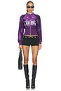 view 6 of 7 CHAQUETA DE CHÁNDAL RECORTADA LA LAKERS in Purple