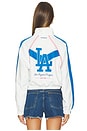 view 6 of 7 LA Dodgers Lightweight Track Jacket in LA Dodgers