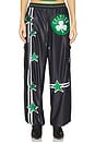 view 2 of 7 Boston Celtics Nylon Track Pant in Black