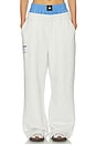 view 1 of 6 Layered Wide Pant in Grey