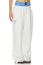 view 2 of 6 Layered Wide Pant in Grey