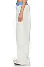 view 3 of 6 Layered Wide Pant in Grey