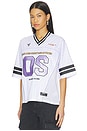 view 3 of 6 TOP UNISEXE BOXY GOLDEN STATE VALKYRIES in White