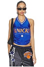 view 1 of 4 Off Season NY Knicks Jersey Halter Top in NY Knicks