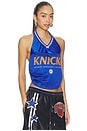 view 2 of 4 Off Season NY Knicks Jersey Halter Top in NY Knicks