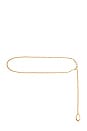 view 3 of 4 Chain Belt in Gold