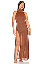 view 1 of 5 Lumiere Turtleneck Dress in Brown