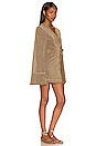 view 2 of 4 Lumiere Wrap Short Kaftan in Sand