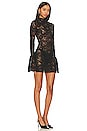 view 2 of 3 O-lover Lace Mini Dress in Black