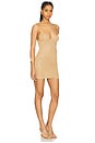 view 2 of 4 ROBE COURTE LUMIERE in Gold