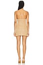 view 3 of 4 ROBE COURTE LUMIERE in Gold
