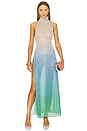view 1 of 4 Lumiere Shade Turtleneck Dress in Sunrise