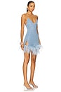 view 2 of 4 Lumiere Plumage Short Dress in Crystal