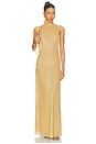 view 2 of 6 Lumiere Ring Turtleneck Dress in Gold