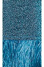 view 4 of 4 Lumiere Plumage Short Dress in Ocean Blue