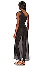 view 3 of 4 Lumiere One Shoulder Ring Dress in Black