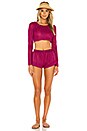 view 4 of 5 SHORT LUMIERE in Fuschia