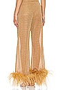 view 3 of 5 Lumiere Plumage Pants in Toffee