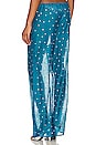 view 3 of 5 Gem Pants in Turquoise & Crystal